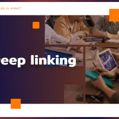 Zespół pracuje nad strategią SEO, omawiając deep linking.