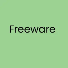 Jasnozielone tło z napisem "Freeware". Dowiedz się, co to freeware i jak z niego korzystać.