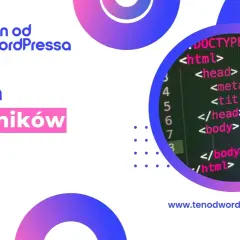Nauka znaczników HTML. Kod źródłowy strony internetowej, który wyjaśnia co to jest HTML.