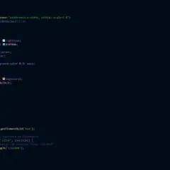 Kod HTML i JavaScript pokazujący, jak zmienić styl elementu po kliknięciu. To jest przykład, javascript co to.