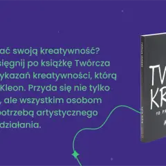 Polecajka: Chcesz trenować kreatywność? Sięgnij po "Twórczą kradzież" Austina Kleona. To inspiracja dla twórców i artystów.