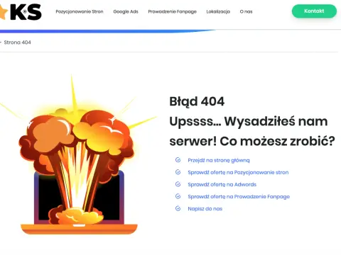 Strona 404 - Problem czy szansa dla Twojej witryny i SEO?