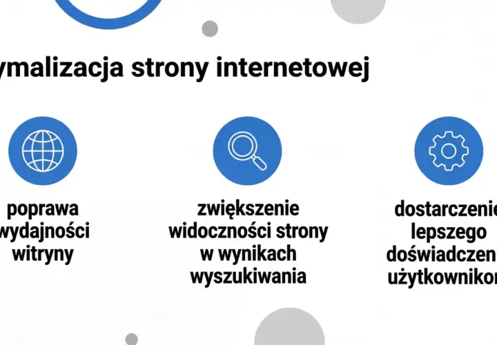Optymalizacja co to znaczy? Poprawa wydajności, widoczności w wyszukiwarkach i lepsze doświadczenie użytkownika.