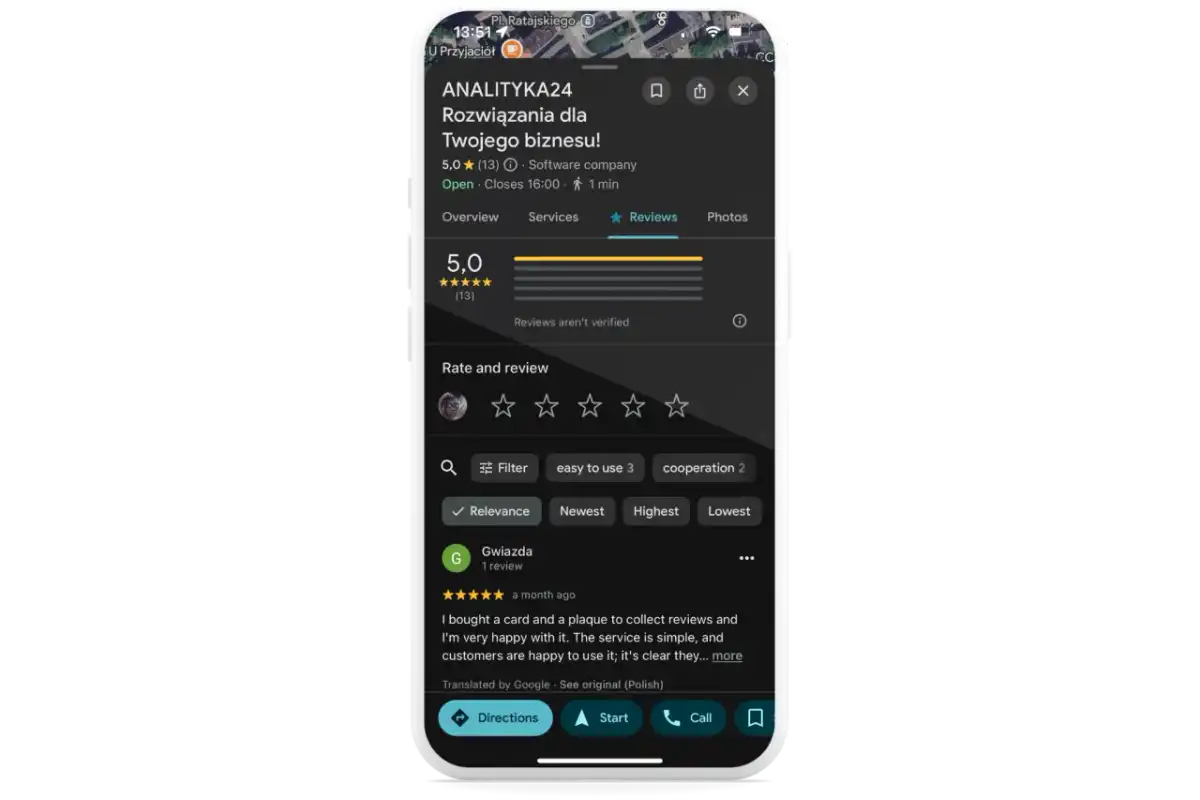 Jak dodać opinię w Google? Instrukcja na telefon i komputer