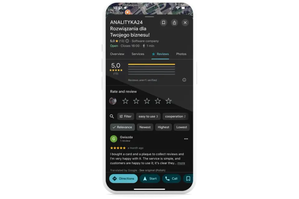 Jak dodać opinię w Google? Instrukcja na telefon i komputer